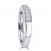 0.70 ct Ladies Round Cut Diamond Wedding Band Ring With Millgrain Edge 0.70 ct Ladies Round Cut Diamond Wedding Band Ring With Millgrain Edge